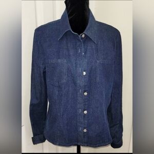 Ann Taylor Loft Denim Shirt